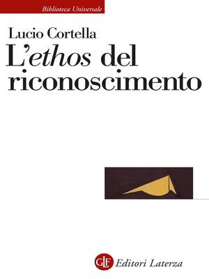 cover image of L'ethos del riconoscimento